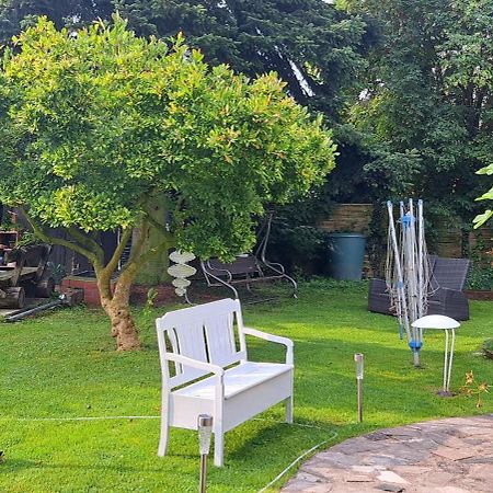 Bungalow An Der Tanne Mit Ueberdachter Terrasse 뒤셀도르프 외부 사진