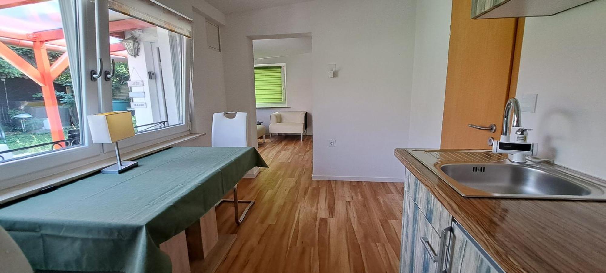 Bungalow An Der Tanne Mit Ueberdachter Terrasse 뒤셀도르프 외부 사진