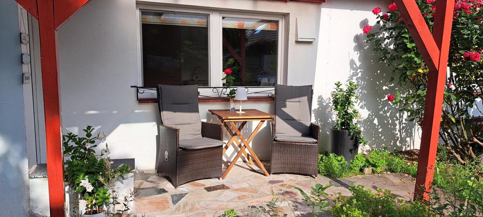 Bungalow An Der Tanne Mit Ueberdachter Terrasse 뒤셀도르프 외부 사진